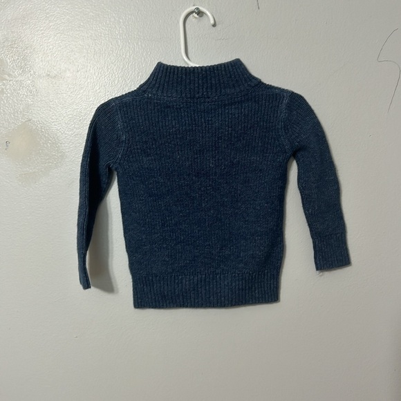Baby Gap Toddler Blue Mock Neck Sweaters 12-18 months - Picture 4 of 4